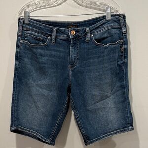 Silver Jeans Women's Blue Denim Shorts